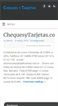 Mobile Screenshot of chequesytarjetas.com